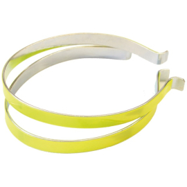 Trouser Clips Black or Reflective Yellow