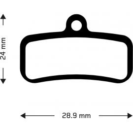 Organic Disc Brake Pads for Shimano Saint M810 / M820 / Zee M640