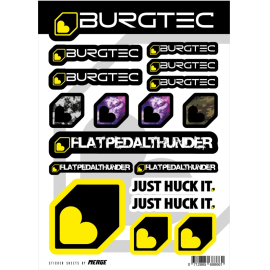 BurgSticker Sheet