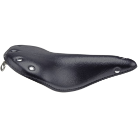 Classic Faux Leather Bike Saddle