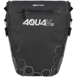 Aqua V 32 Double Pannier Bag Black