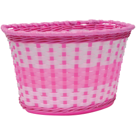 Junior Woven Basket - Pink