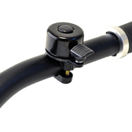 Mini Alloy Flick Bell - Black