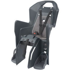 KoolahCFSRearChildSeatCarrierFitinDarkGreySilver