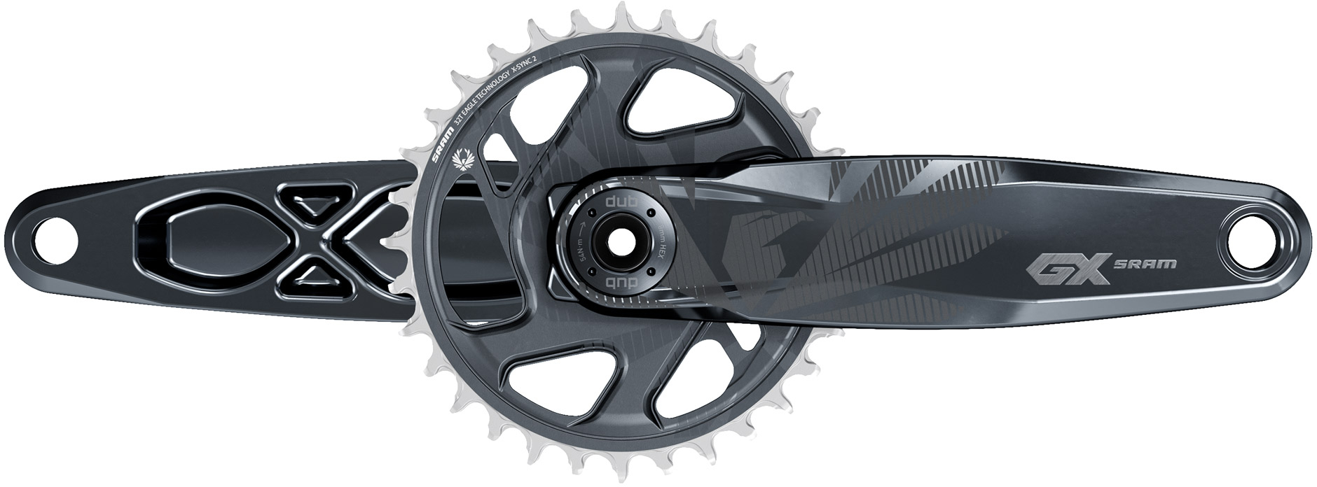 Sram CRANKSET GX EAGLE 55MM CHAINLINE DUB 32 LUNAR 175MM